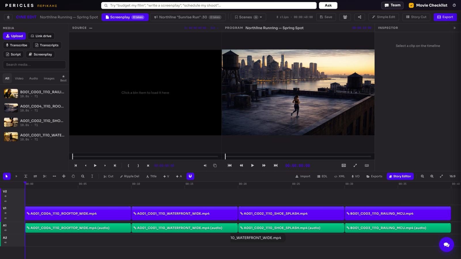 Straight Into the Edit