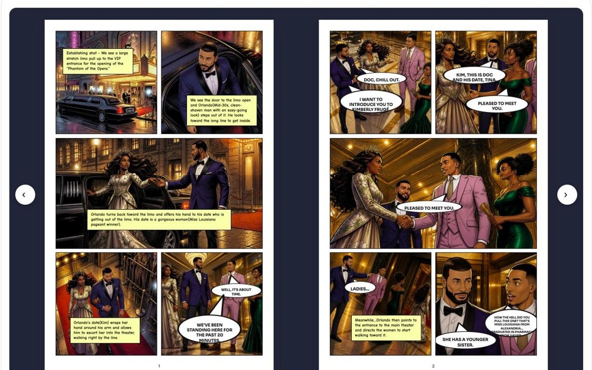 The Bionic Man graphic novel in the Pericles reader